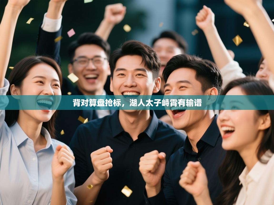 背对算盘抢标，湖人太子峙霄有输谱  第2张