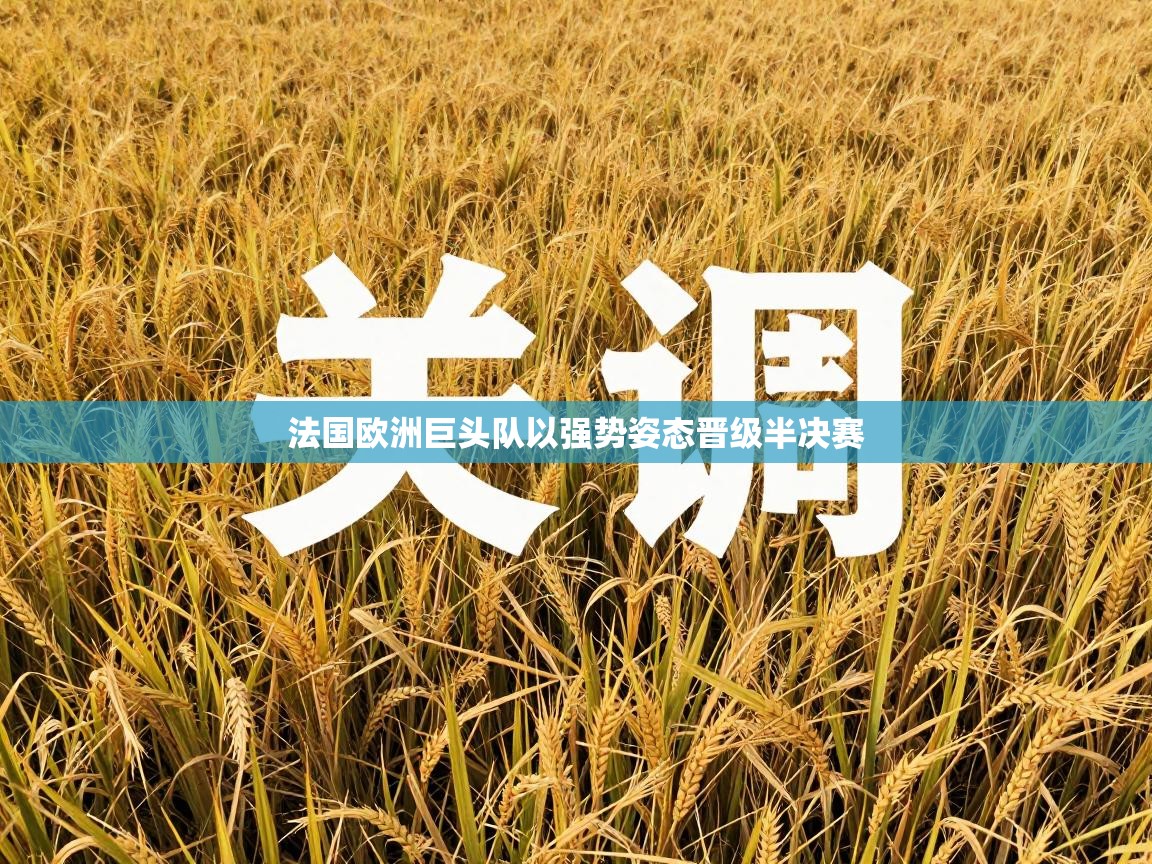 法国欧洲巨头队以强势姿态晋级半决赛  第1张